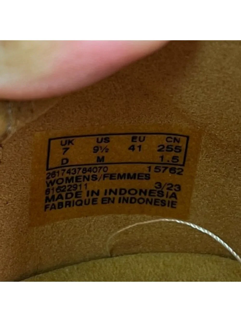 Clarks Nalle Fern Womens Size 9.5 Brown Beige Athletic Leather Shoes Sneakers